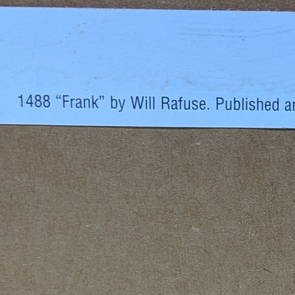 "Frank By Will Rafuse Framed Print Martini Shaker 11.5x9.5 - Picture 4 of 10